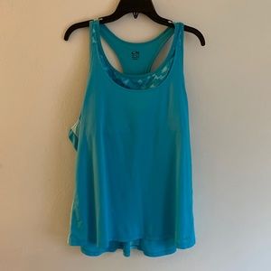 C9 by champion blue mesh top with sports bra